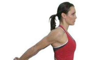 Стретчинг: упражнения с полотенцем для растяжки мышц рук, плечевого пояса и груди